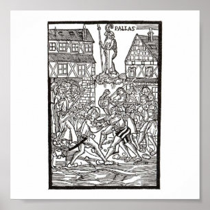 Erfurter Sudentenunruhen, 1520 Poster