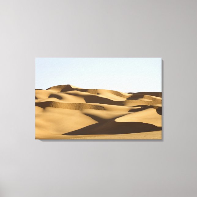 Erg Awbari, Sahara desert, Fezzan, Libya. 3 Canvas Print (Front)
