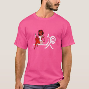 Erg Ergometer And Rowing Exercise Machine Rowing W T-Shirt