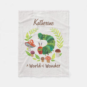 Eric Carle   A World of Wonder Fleece Blanket