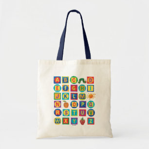Eric Carle   Alphabet Blocks Pattern Tote Bag