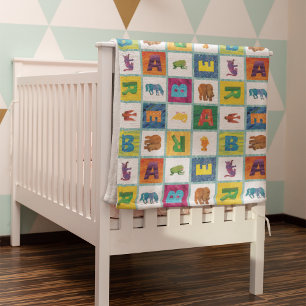 Eric Carle   B is for Bear Fleece Blanket