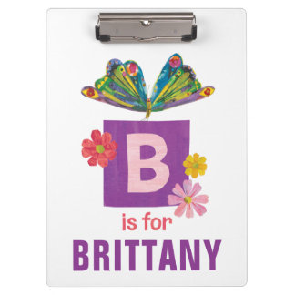 Eric Carle | B is for Butterfly  Clipboard
