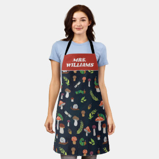 Eric Carle | Bugs and Mushrooms Pattern Apron