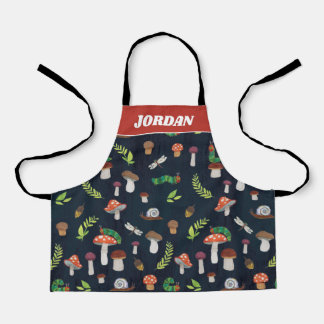 Eric Carle | Bugs and Mushrooms Pattern Apron