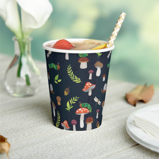 Eric Carle | Bugs and Mushrooms Pattern Paper Cups (Insitu)