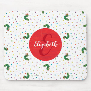 Eric Carle   Caterpillar and Dots Pattern Mouse Pad