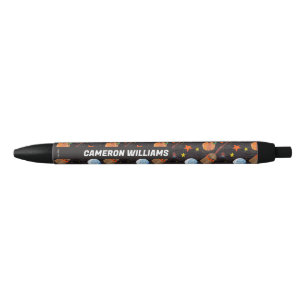 Eric Carle   Caterpillar Black Halloween Pattern Ink Pen