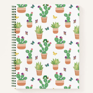 Eric Carle   Caterpillar, Cactus, and Butterfly Pa Notebook