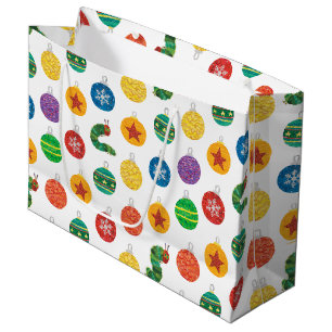 Eric Carle   Caterpillar Christmas Pattern Large Gift Bag