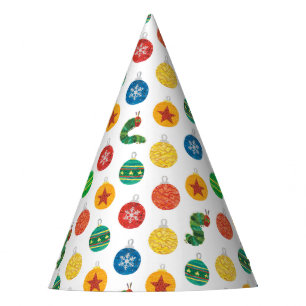 Eric Carle   Caterpillar Christmas Pattern Party Hat