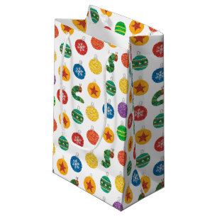 Eric Carle   Caterpillar Christmas Pattern Small Gift Bag