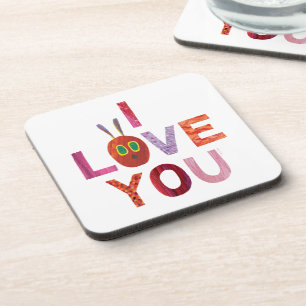 Eric Carle Caterpillar I Love You Coaster