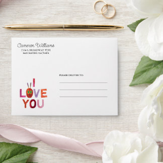 Eric Carle | Caterpillar I Love You Envelope
