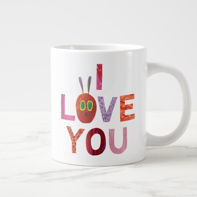 Eric Carle | Caterpillar I Love You Large Coffee Mug (Right)