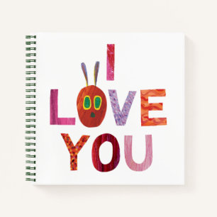 Eric Carle   Caterpillar I Love You Notebook