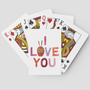 Eric Carle   Caterpillar I Love You Playing Cards