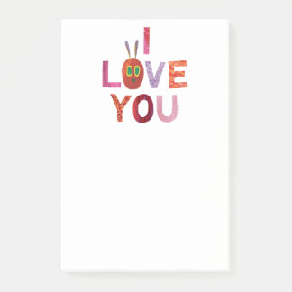 Eric Carle | Caterpillar I Love You Post-it Notes
