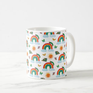 Eric Carle   Caterpillar Rainbow Butterfly Pattern Coffee Mug