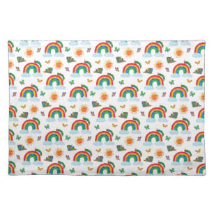 Eric Carle   Caterpillar Rainbow Butterfly Pattern Placemat