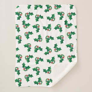 Eric Carle Christmas Caterpillar Sherpa Blanket