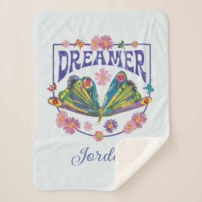 Eric Carle | Dreamer Sherpa Blanket (Front)