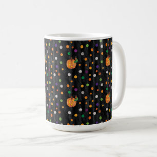 Eric Carle   Halloween Polka Dot Pattern Coffee Mug