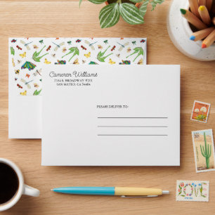 Eric Carle   Isn't Life Beautiful? Pattern Envelope