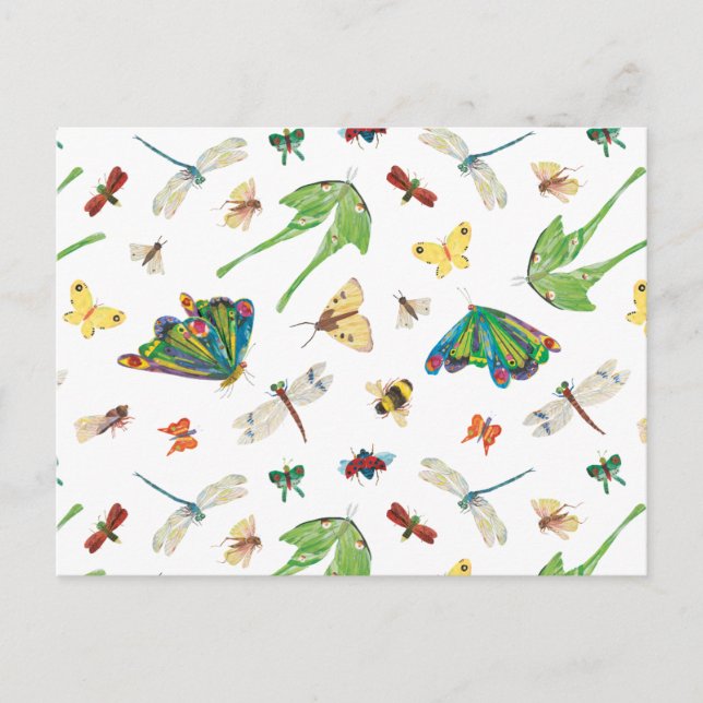 Eric Carle | Isn't Life Beautiful? Pattern Postcard (Front)