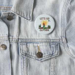 Eric Carle   Let’s Go Outside 6 Cm Round Badge