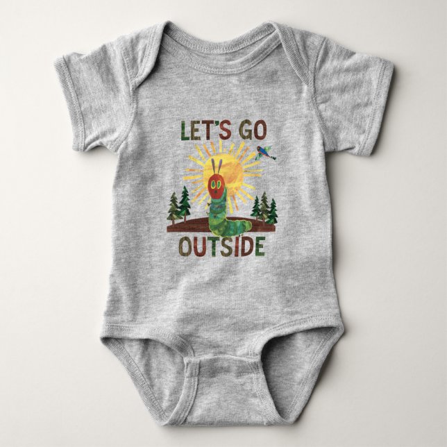 Eric Carle | Let’s Go Outside Baby Bodysuit (Front)