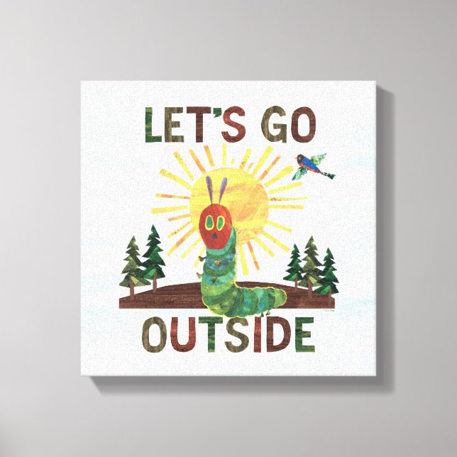 Eric Carle | Let’s Go Outside Canvas Print (Front)
