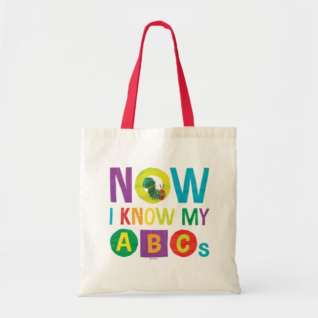 Eric Carle Now I Know My ABCs Tote Bag (Front)