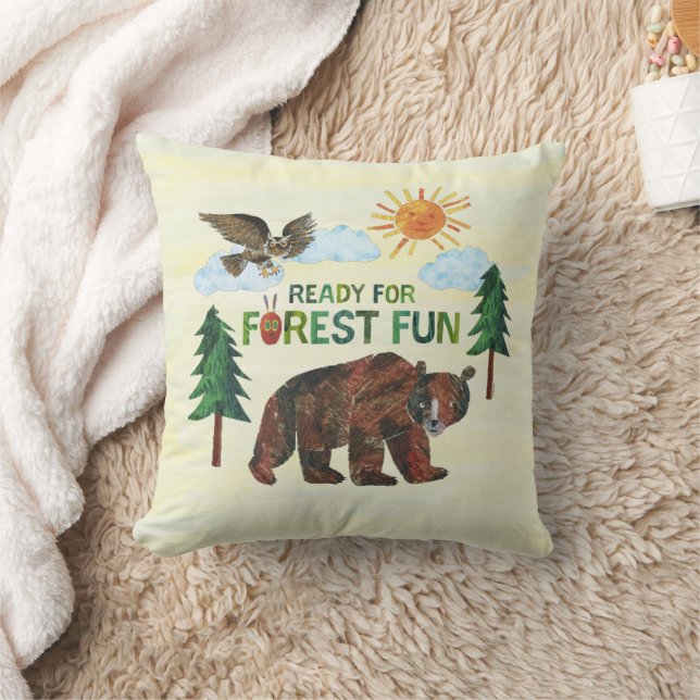 Eric Carle | Ready for Forest Fun Cushion (Blanket)