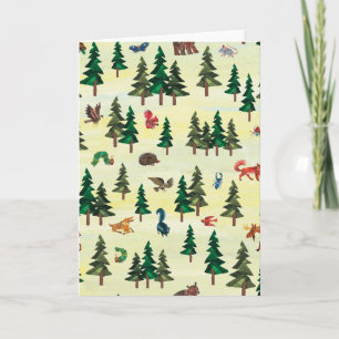 Eric Carle   Ready for Forest Fun Pattern Card