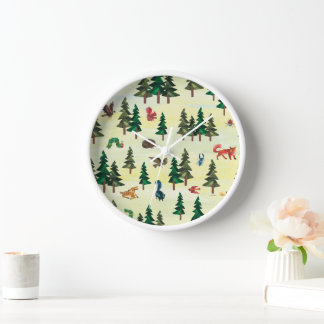 Eric Carle | Ready for Forest Fun Pattern Clock