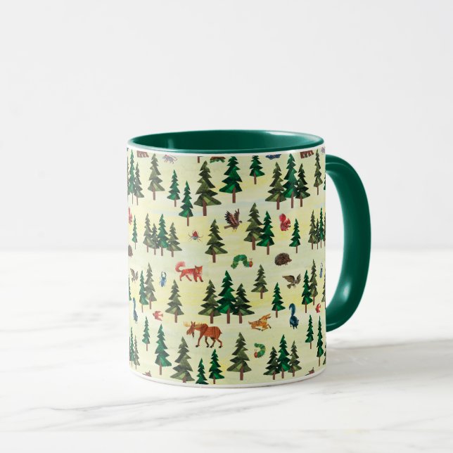 Eric Carle | Ready for Forest Fun Pattern Mug (Front Right)