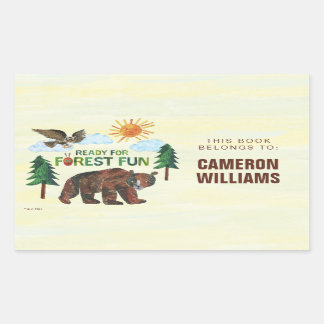 Eric Carle | Ready for Forest Fun Rectangular Sticker