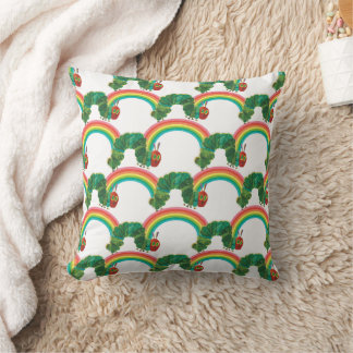 Eric Carle The Very Hungry Caterpillar Pattern Cushion