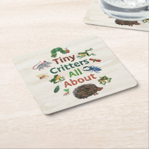 Eric Carle Tiny Critters All About Square Paper Coaster