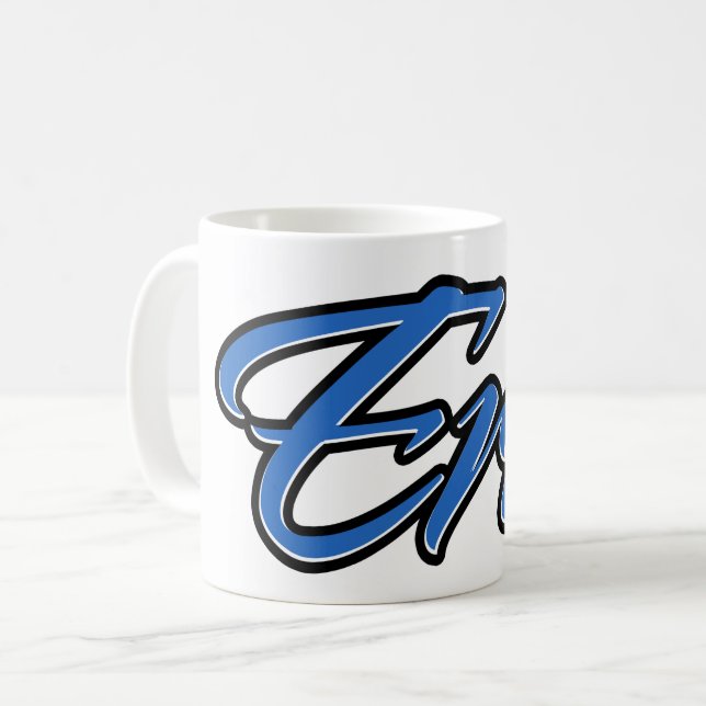 Eric First Name Name blue Tasse Kaffeetasse Coffee Mug (Front Left)