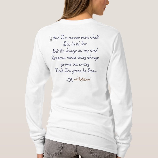 Eric Hutchinson T-Shirt (Back)