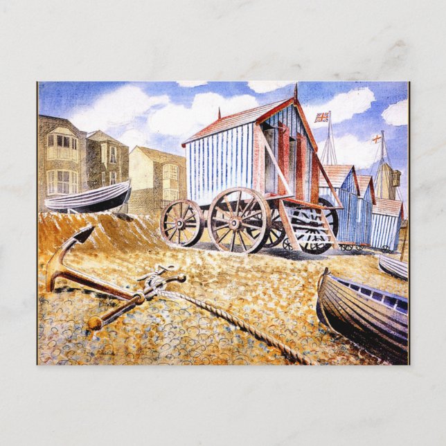 Eric Ravilious - Adelburgh Postcard (Front)