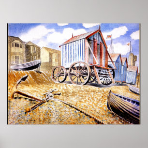 Eric Ravilious - Adelburgh Poster