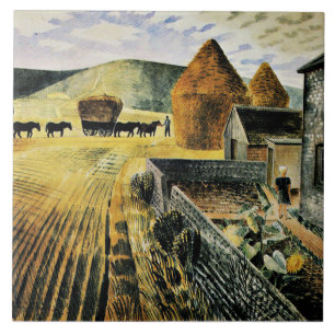 Eric Ravilious - Furlongs Tile