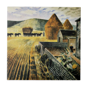 Eric Ravilious - Furlongs Tile