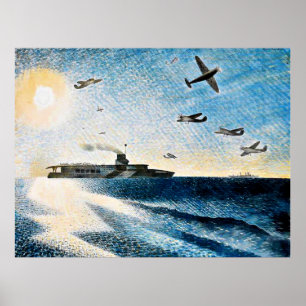 Eric Ravilious - HMS Glorious in the Arctic Poster