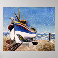 Eric Ravilious - Lifeboat at Aldeburgh