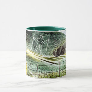 Eric Ravilious - The Wilmington Giant, fine art  Mug