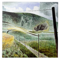 Eric Ravilious - The Wilmington Giant,